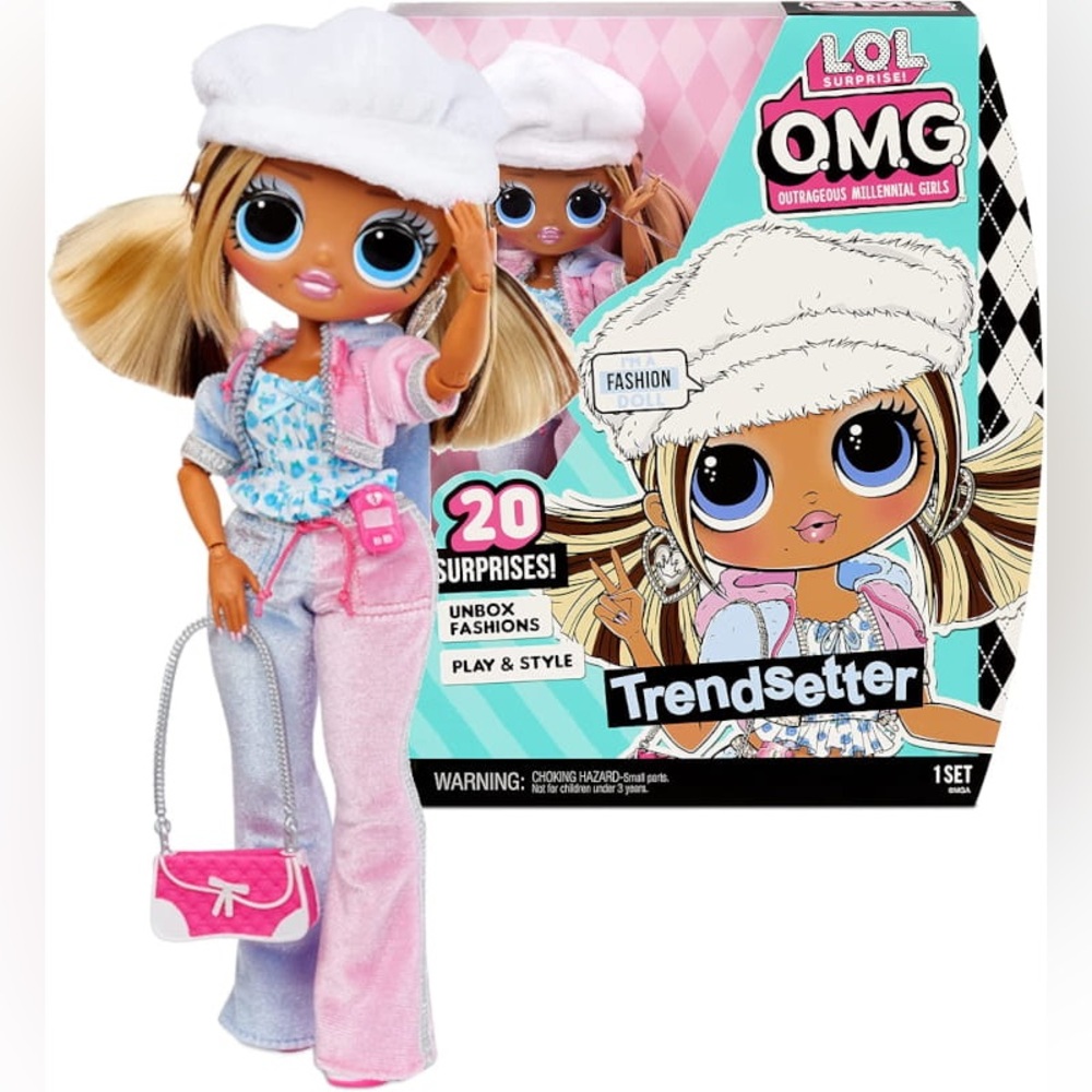 NIB - L.O.L Surprise OMG ‘Trendsetter’ Doll w/ 20 Surprises